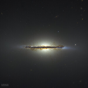Edge-on Disk Galaxy M102